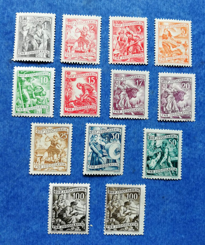 Stamp yugoslavia 1950 - 1950, 1951