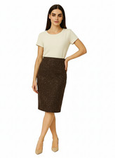 Ladies Tartan Sequin Glitter