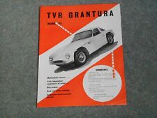 TVR Grantura Mk3 - Sales Flyer