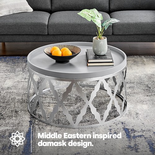 Round coffee side - coffee, table