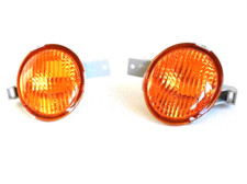 FOR CHEVROLET DAEWOO MATIZ 2001-2005 PAIR FRONT INDICATORS LIGHTS L+R AMBER