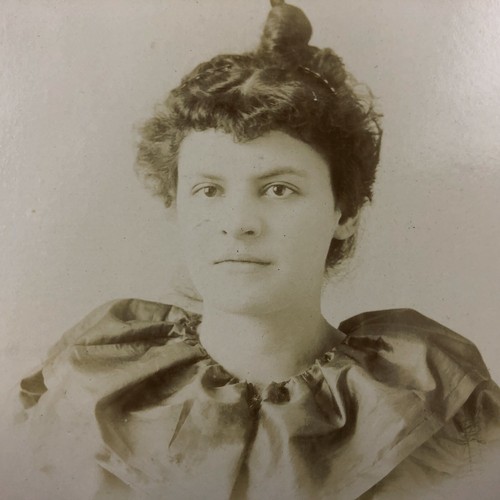 Victorian antique cabinet card - antique,