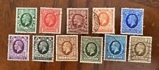 SALE gb 1934/6 George V stamp Set Of 11 used SG439/49 (lot Z424)