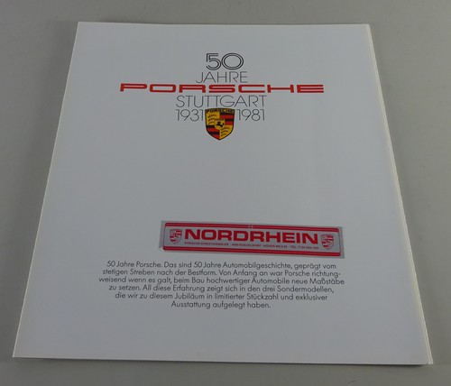 Brochure porsche 924 911 - brochure,