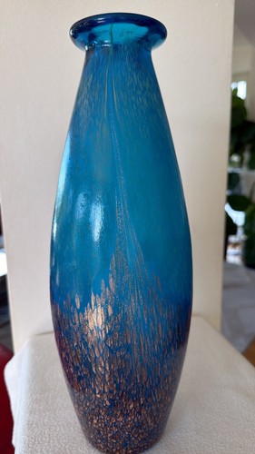 Large heavy glass vase dale - heavy,