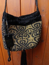 Biba Black Gold Logo Bead