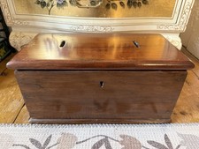 Antique Wooden Storage Money