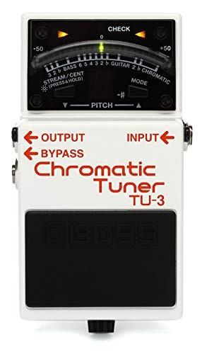 Boss chromatic tuner - chromatic, cromatic
