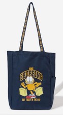 Garfield Tote Bag - Navy Blue