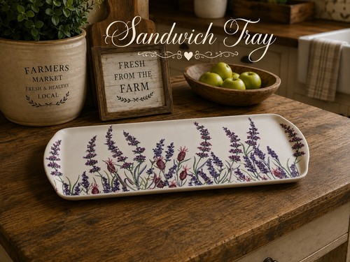 Melamine sandwich tray - melamine, in