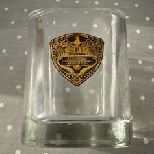 Jack Daniel's Old No.7 Tumbler Style Gold Medal Whiskey Glass,Original Box Bnib