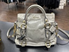 MIU MIU Vitello Lux Bow