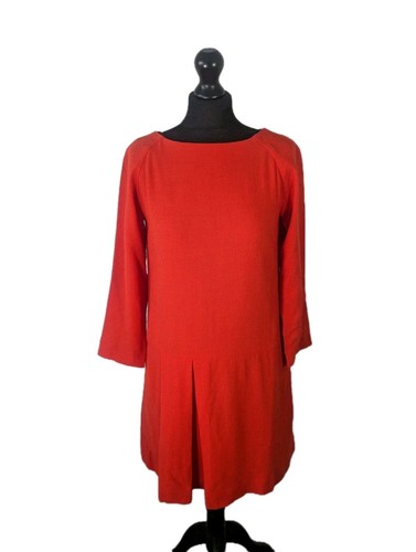 Toast dress knee length - length, orange