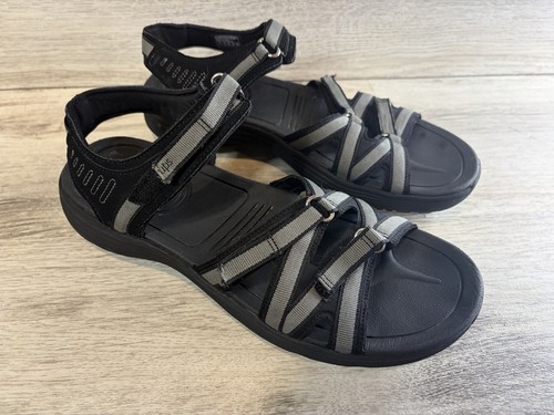 Skechers black gray tone ups - tone,