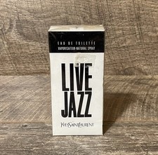 Vintage Yves Saint Laurent LIVE JAZZ EDT Eau de Toilette NEW Discontinued - 50ml