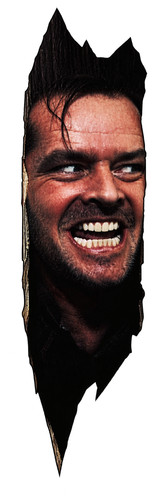The shining door vinyl - door, decal