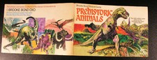 PREHISTORIC ANIMALS  BROOKE BOND PG TIPS TEA CARD VINTAGE ALBUM DINOSAURS