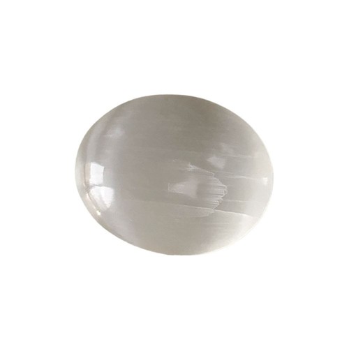 Selenite palm stone 6cm - palm,