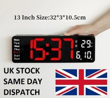 13" RED Digital USB LED Wall