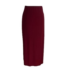 New Ladies Bodycon Slim Fit Stretch Long Maxi Women Pencil Skirt Casual Work UK