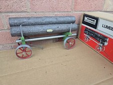Mamod Steam Engine Log Trailer Boxed Been Used