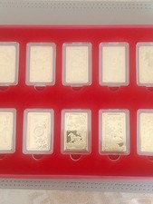 Golden horse blessing bar set - horse,