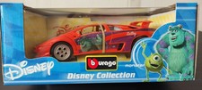 Burago Disney Collection Sulley Lamborghini Diablo Diecast 1:18 Scale Rare