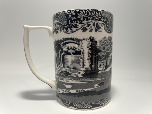 Spode black italian mug which - spode,