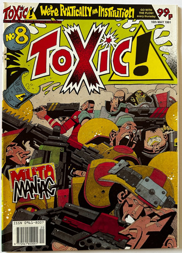 Toxic comic book - toxic!,