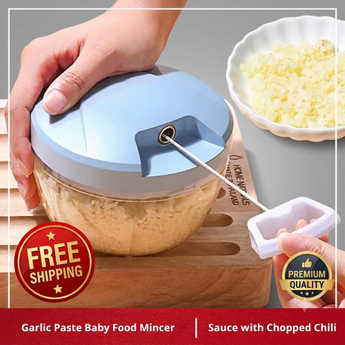 Vegetable chopper manual pull - vegetable,