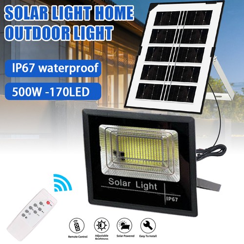 500w 170led solar panel light - panel,