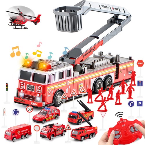 Fire truck toys for boys - fire,