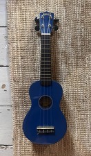 Mahalo acoustic ukulele royal navy blue nubone 4 strings vgc u30g bu music group