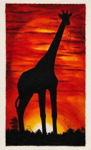 Original hand painted - hand, south