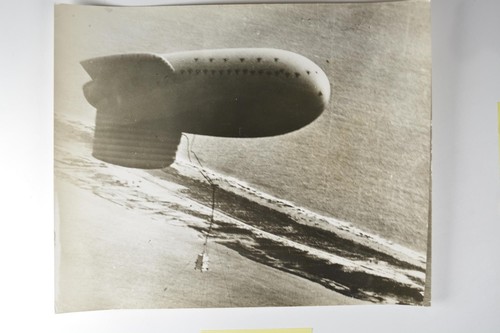 French atomic bomb balloon - french,