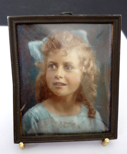 Antique framed hand painted - antique,