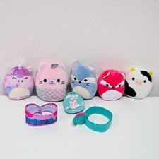 Squishmallows Squishville Bundle Of 5 Mini Tiny 2 Inch Soft Toys Connor