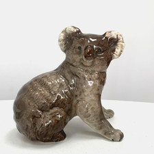 Vintage Beswick Koala Figurine, Rare Ceramic Bear Ornament, 9 cms, Model 1038