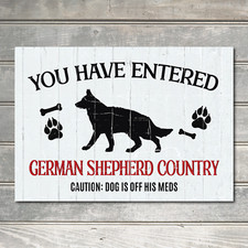 German Shepherd Country Funny