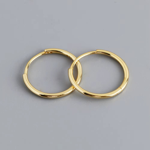 9ct gold sleeper silverr - ,
