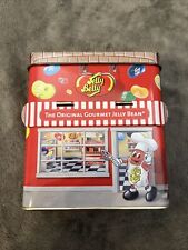 Vintage Jelly Belly Gourmet Jelly Bean Store Tin Metal Piggy Bank 2009