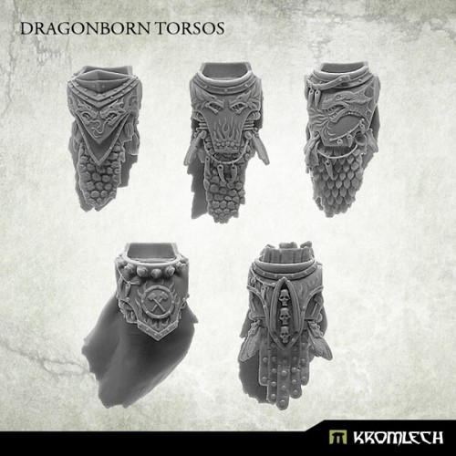 Kromlech dragonborn torsos - kromlech,