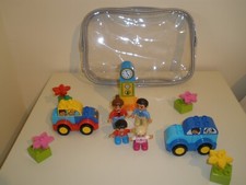 Lego Duplo - Vehicles + Family Figures and Pedestrian Crossing Set, + Carry Case
