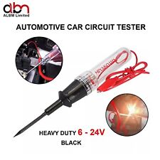 DC 6V - 24V HEAVY DUTY CIRCUIT TESTER AUTOMOTIVE TEST PROBE LAMP LIGH