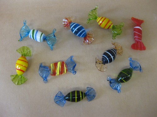 Vintage murano glass sweets - murano,