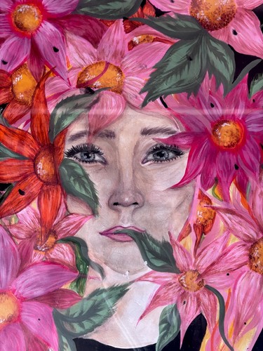 Original painting framed - painting,,