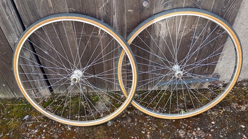 Vintage raleigh wheelset - raleigh,