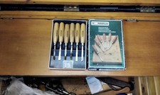 Vintage No M153 Marples Carving Tools Set
