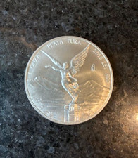 Mexican Libertad.  1 oz silver bullion 0.999 coin. Minted 2018