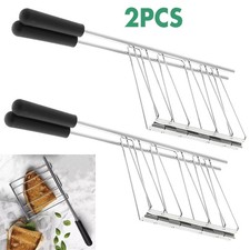 2 Pack Sandwich Toasting Cages For Dualit Classic 2 3 4 & 6 Slice Toasters Kit